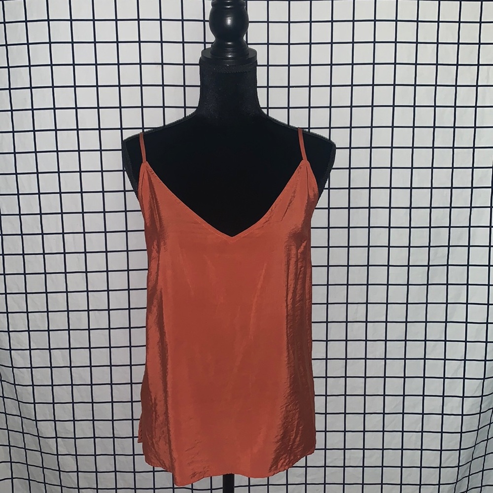 Orange top size large